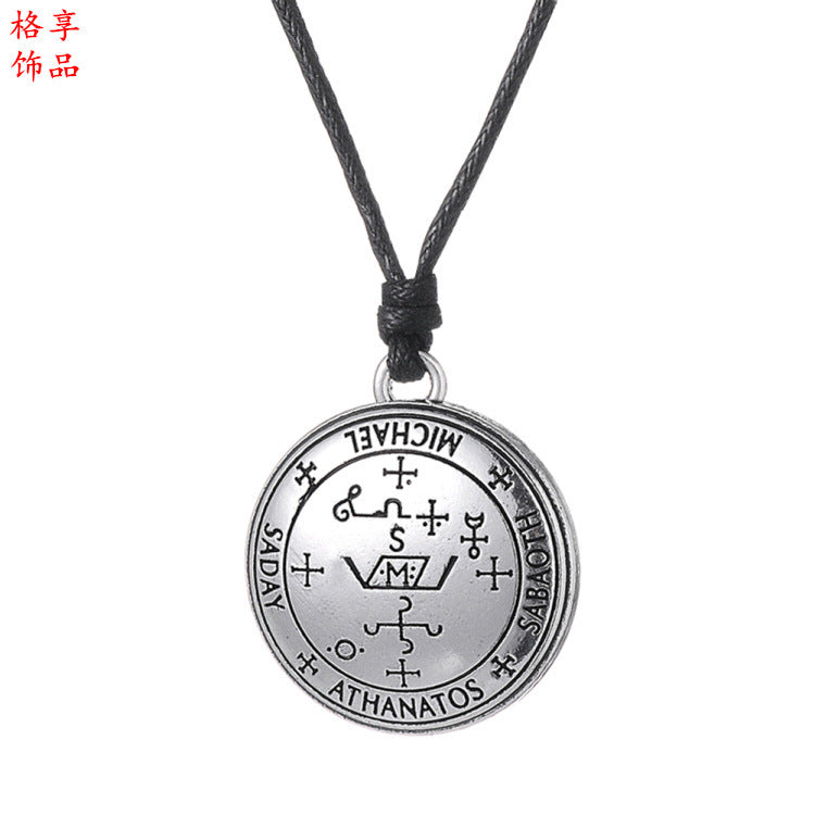 Wholesale Hip-Hop Gothic Archangel Enoch Necklace